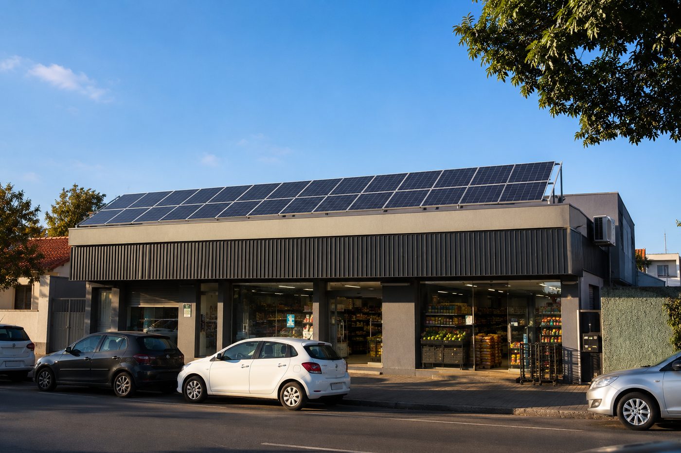 Instalação comercial em mercado na cidade de Nova Serrana